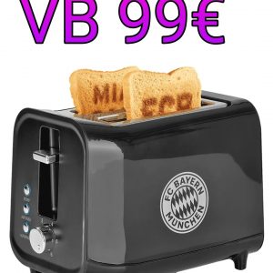 FC Bayern Toaster mit Sound und Logo