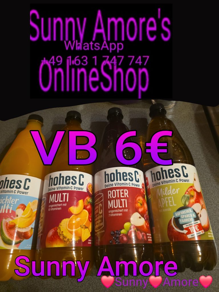 ❣️💛💜Sunny Amore's OnlineShop 💜❣️Heute zum Schnäppchenpreis verschiedene Sorten Hohes C 😘💋💜❣️❣️www.sunny-amore.online 😘💋❣️