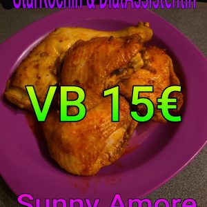 ❣️💛💜Sunny Amore's OnlineShop 💜Starköchin & Diätassistenrin ❣️Heute gegrillte Hähnchenschenkel  und Hähnchenoberkeulen dazu Kartoffelnsalat und Nudelsalat für echte Geniesser 😘💋💜❣️❣️www.sunny-amore.online 😘💋❣️