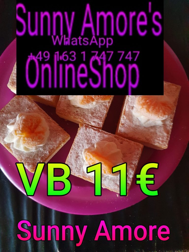 ❣️💛💜Sunny Amore's OnlineShop StarKöchin & DiätAssistentin sowie TV-STAR & Sängerin 💜❣️Selbstgebackener KäseSahneMandarinenKuchen  😘💋💜❣️❣️www.sunny-amore.online 😘💋❣️
