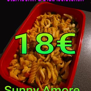 ❣️💛💜Sunny Amore's OnlineShop StarKöchin & DiätAssistentin sowie TV-STAR & Sängerin 💜❣️Leckere feurigscharfe Hackbllchenpfanne mit Nudeln und frischen knusprigen Gemüse  😘💋💜❣️❣️www.sunny-amore.online 😘💋❣️