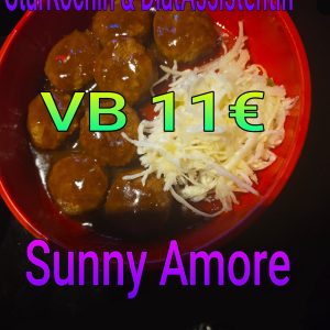 ❣️💛💜Sunny Amore's OnlineShop StarKöchin & DiätAssistentin sowie TV-STAR & Sängerin 💜❣️Iss Dich Schlank mit der EiweißDiät Heute crossgebratene feurigscharfe Pustaballen in pikanter extram scharfer Barbequesauce dazu gibt es den original griechischen Krautsalat in KnoblauchEssig Dip 😘💋💜❣️❣️www.sunny-amore.online 😘💋❣️