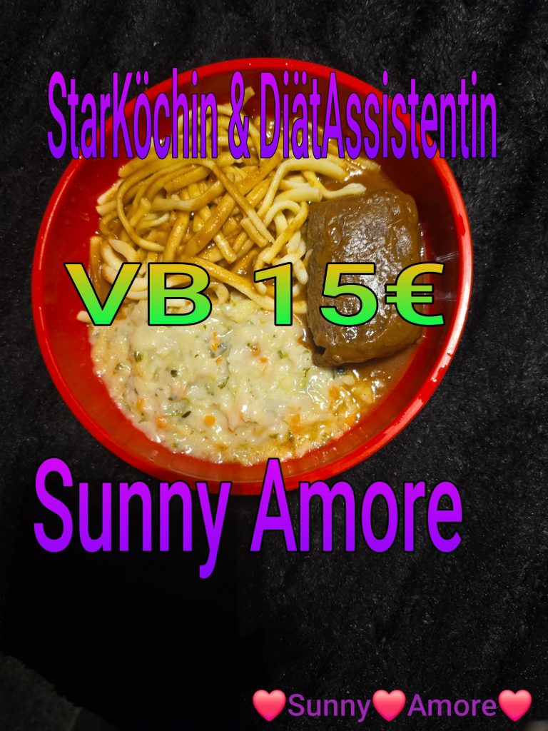 ❣️💛💜Sunny Amore's OnlineShop StarKöchin & DiätAssistentin sowie TV-STAR & Sängerin 💜❣️FestEssen zu Frohleichnam Rinderroulade nach HausfrauenArt scharf angebraten dazu bissfeste Spätzle die RouladenBratenSauce sowie das bunte Gemüse Leipzig Allerlei alles für echte Gourmets  😘💋💜❣️❣️www.sunny-amore.online 😘💋❣️