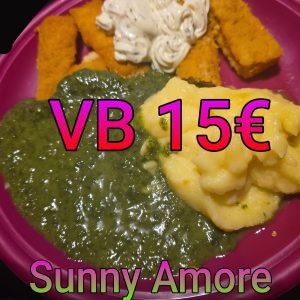 ❣️💜😘Sunny Amore StarKöchin & DiätAssistentin sowie TV-STAR & Sängerin ❣️IssDichSchlank - FischStäbchen in einer RemouladenSauce mit würzigem Spinat und leckerem Kartoffelpürree  💜❣️
www.sunny-amore.online ❣️❣️❣️